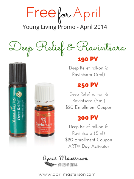 Young Living Promotion April 2014