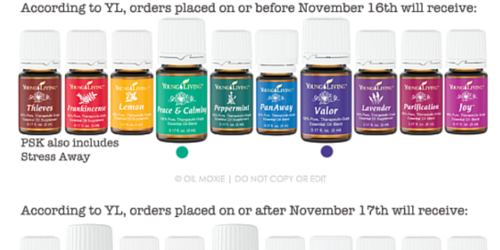 Changes to Young Living Everday Oils and Premium Starter Kit