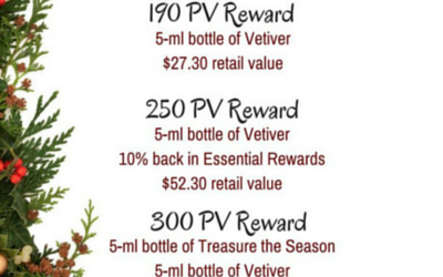 December 2014 Young Living Promotion