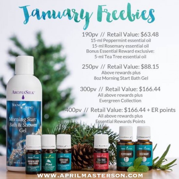 January 2016 Young Living Promotion