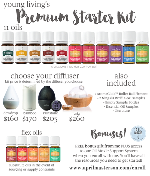 Premium Starter Kit with Vitality essential oils