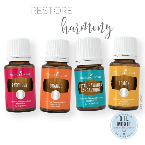 Essential oils for harmony