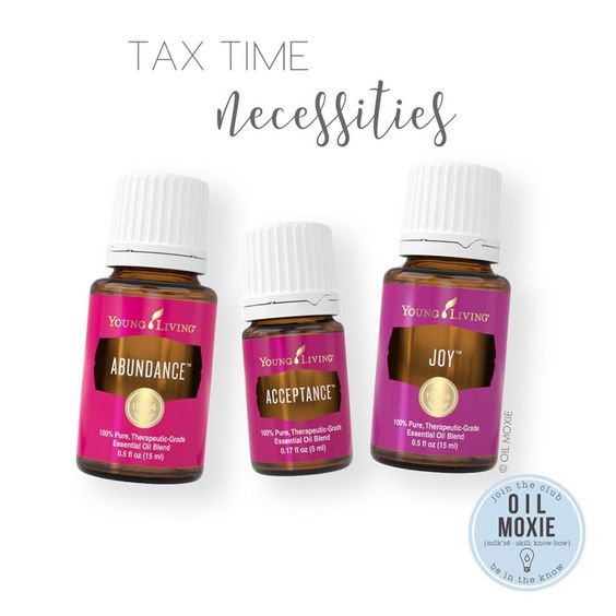 Tax Time Essential Oils