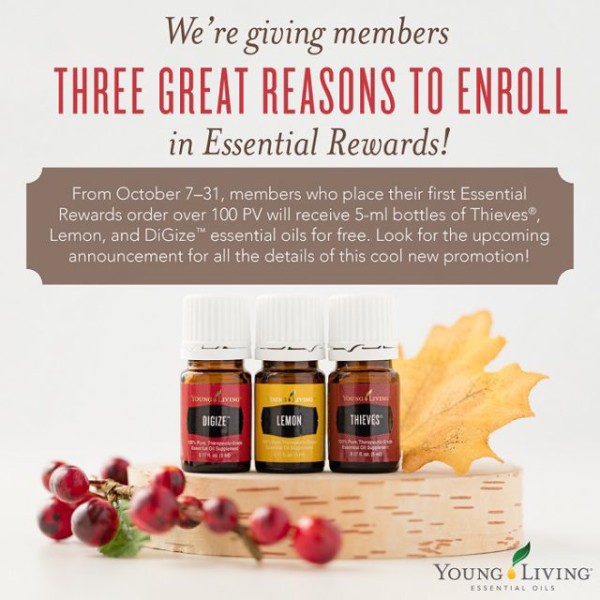 Essential Rewards Free oils