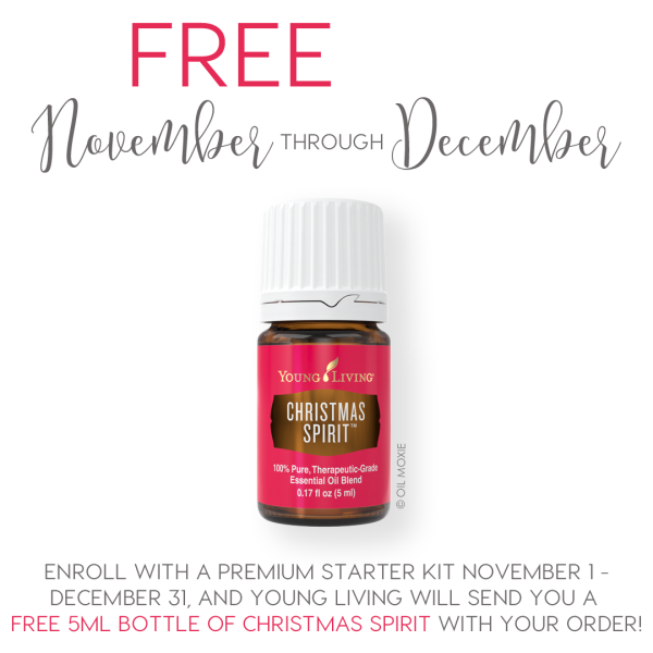 Free Christmas Spirit essential oil