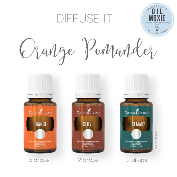 Orange Pomander Diffuser Recipe