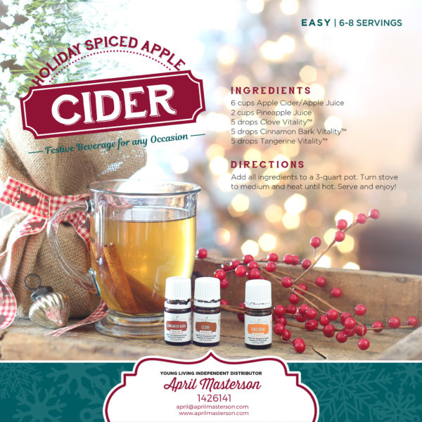 Holiday Spiced Apple Cider