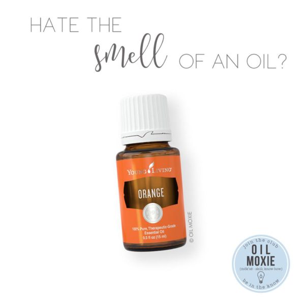 What to do if you hate the smell of an oil