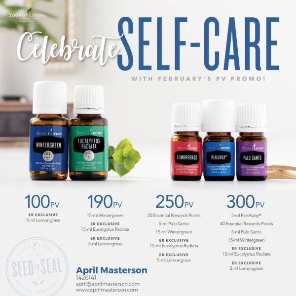 Free in February 2017 from Young Living