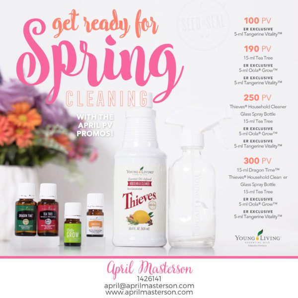 April 2017 Young Living Promotion