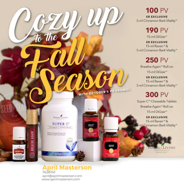 October 2017 Young Living Promotion