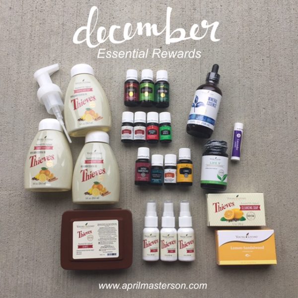 Young Living Essential Rewards December 2017