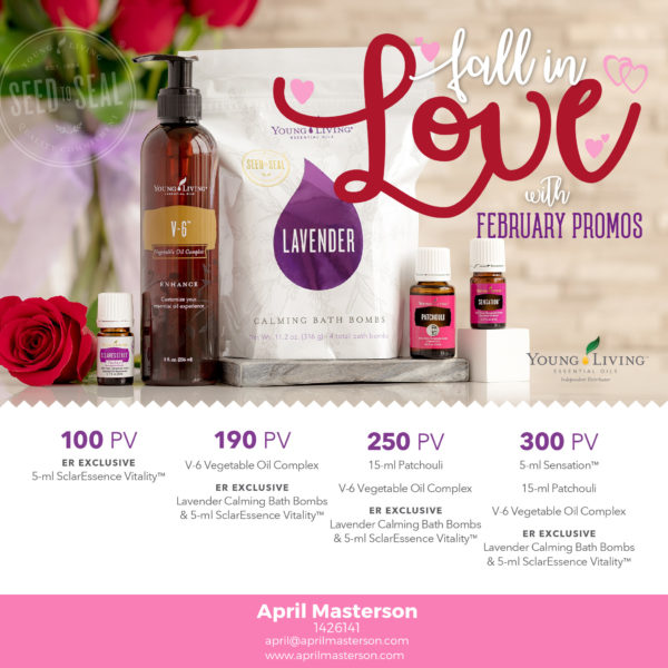 February 2018 Young Living Promotion