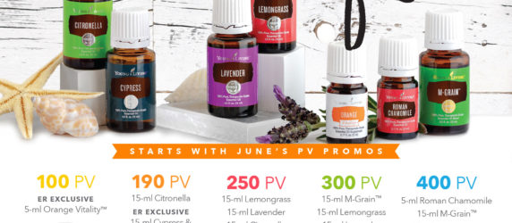 June 2018 Young Living Promotion