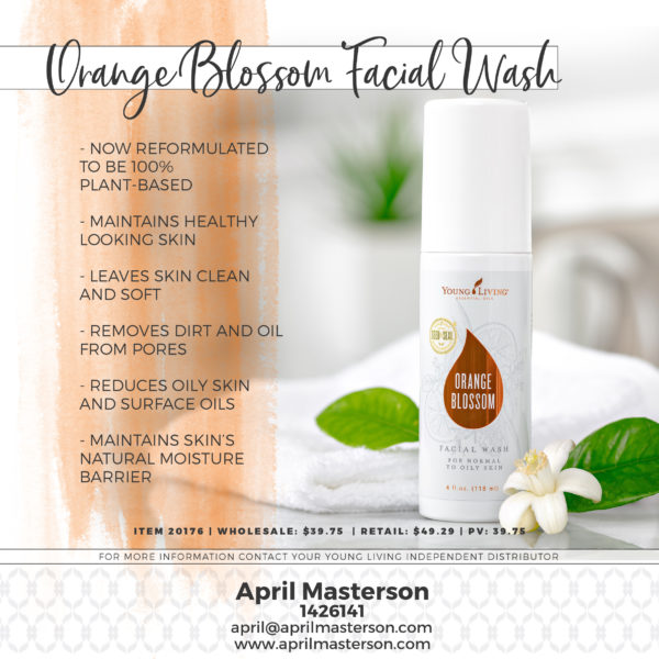 Orange Blossom Facial Wash