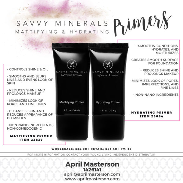 Young Living Savvy Minerals Primers