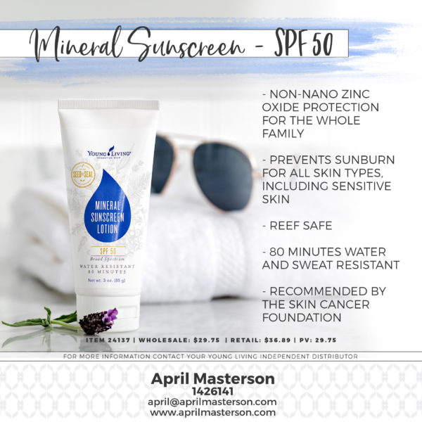 Young Living Mineral Sunscreen