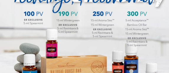 August 2018 Young Living Promotion