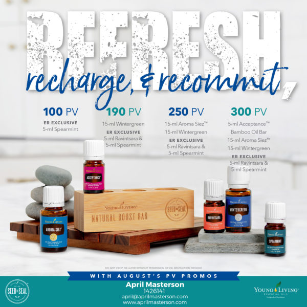 August 2018 Young Living Promotion