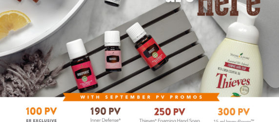 September 2018 Young Living Promotion