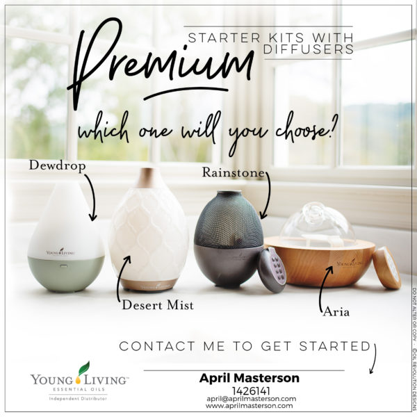 Premium Starter Kit diffuser options