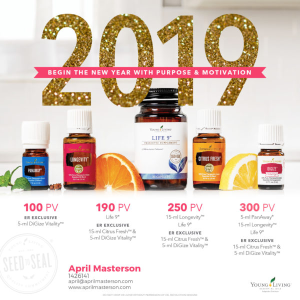 Young Living January 2019 Promotion