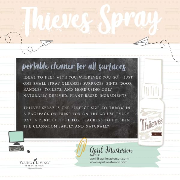 Uses for Thieves Spray