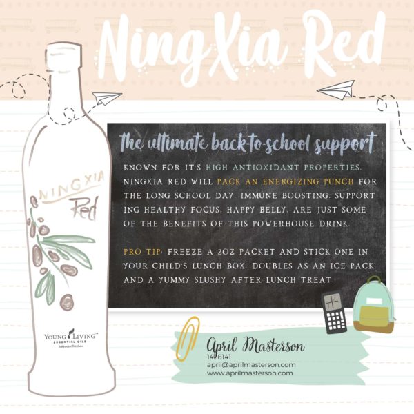Back to School with NingXia Red