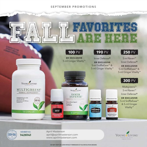 September 2019 Young Living Promotion