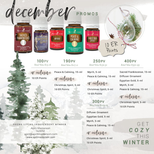 December 2019 Young Living Promotion